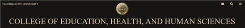 Logo of College of Education health and human sciences FSU